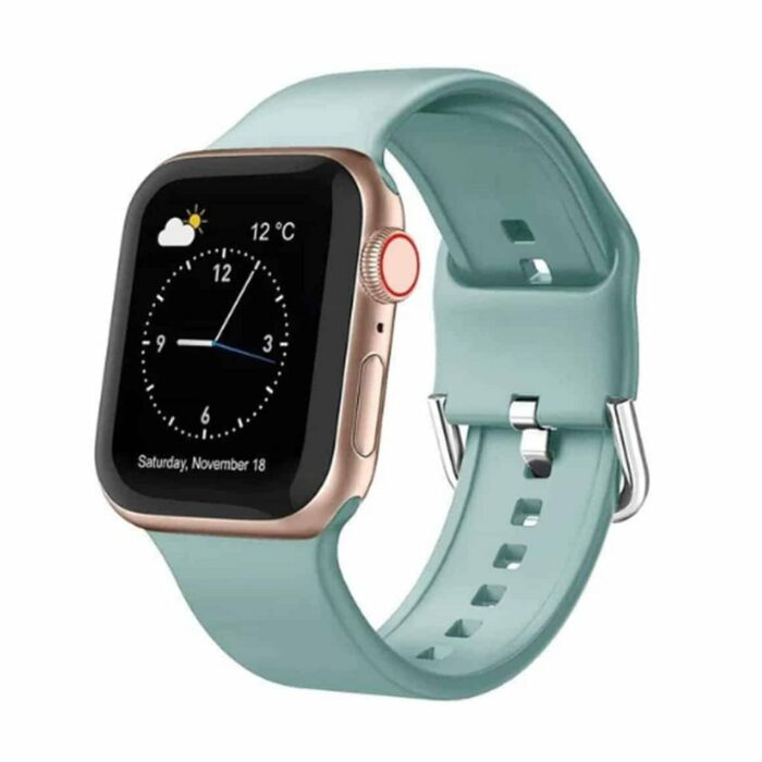 Killer Deals Silicone Strap for 38/40/41mm Apple Watch - Sage Green - Image 2