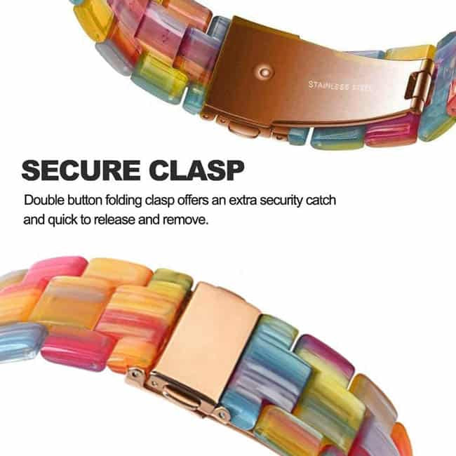 Killer Deals 22mm Universal Resin Strap for Huawei/ Garmin- Multicolour - Image 8