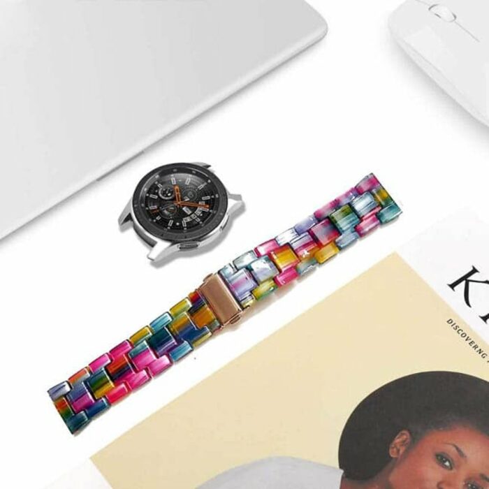 Killer Deals 22mm Universal Resin Strap for Huawei/ Garmin- Multicolour - Image 3