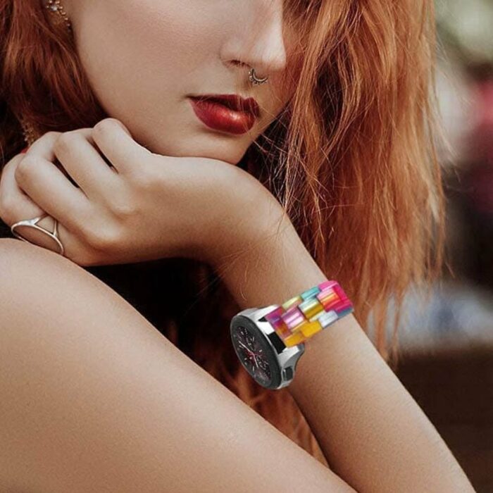 Killer Deals 22mm Universal Resin Strap for Huawei/ Garmin- Multicolour - Image 2