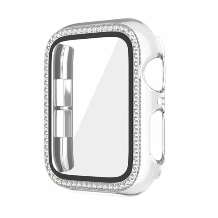 Killer Deals Rhinestone PC Bumper Case for Apple Watch 7 - 45mm - Image 9