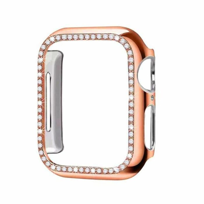 Killer Deals Rhinestone PC Bumper Case for Apple Watch 7 - 45mm - Image 2
