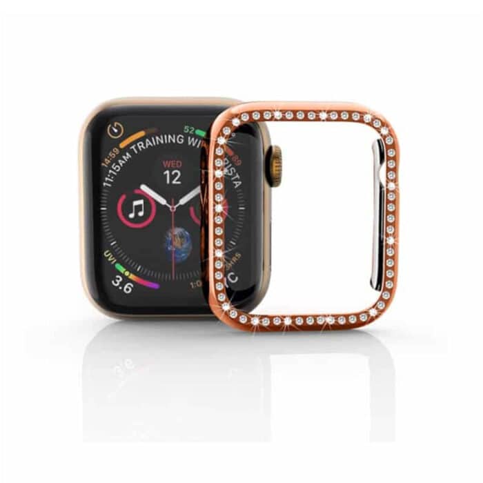 Killer Deals Rhinestone PC Bumper Case for Apple Watch 7 - 45mm - Image 3