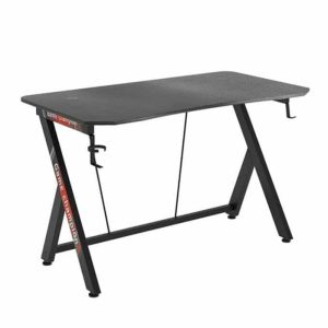 14310-700×700-1 Killer Deals Ergonomic Legend Gaming Desk w/ Cup Holder & Headphone Rack