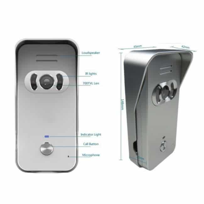 Homesmart Video Door Phone – Android / iOS Compatible – WiFi / IP Enabled - Image 6