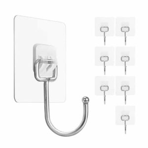 Killer Deals Office/Bathroom/Kitchen Heavy-Duty Waterproof Adhesive Wall Hooks