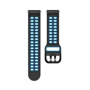 14432-700×700-1 Killer Deals Perforated Silicone Strap for Samsung Galaxy Watch 4- Black & Blue