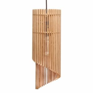 Killer Deals Modern Luxury Scandinavian Birch Wooden Pendant Lamp Shade - Faye