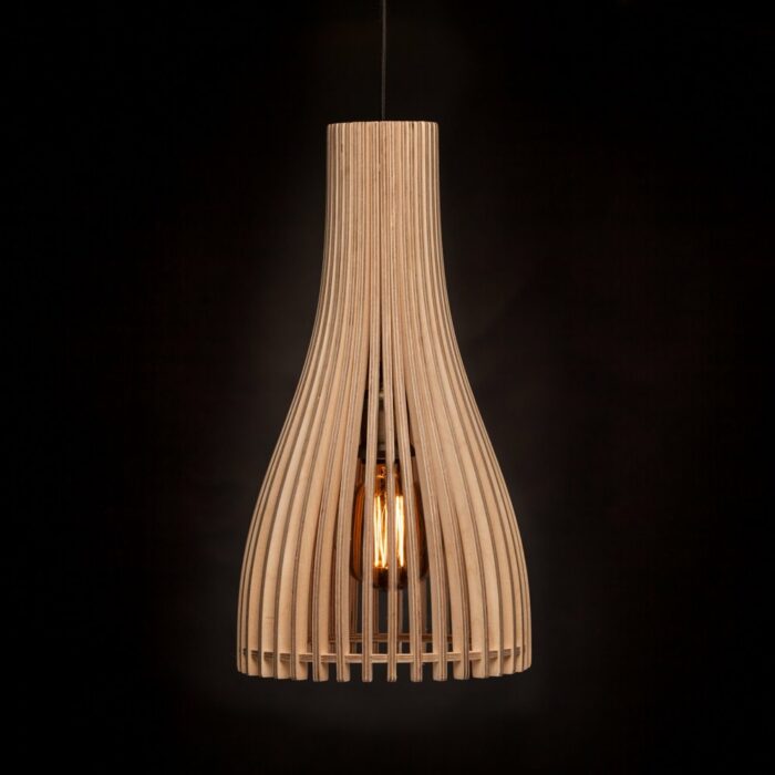 Killer Deals Modern Luxury Scandanavian Birch Wooden Pendant Lamp Shade- Hazel - Image 2
