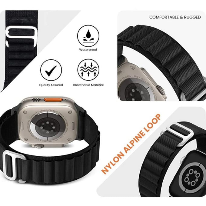 Killer Deals Alpine Loopback Nylon Strap for 38/40/41mm Apple Watch - Image 3