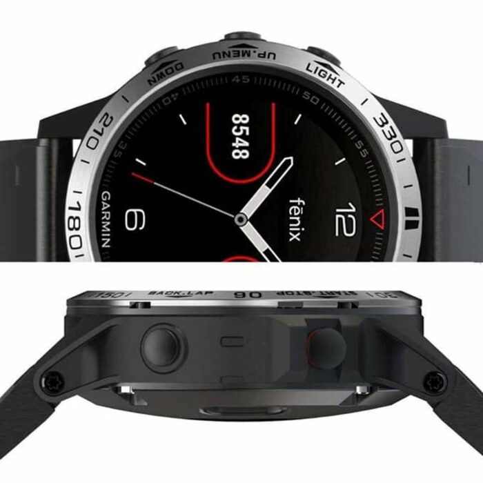 Killer Deals Adhesive Protective Anti-Scratch Bezel for Garmin Fenix 5S- Silver (End of Range) - Image 3