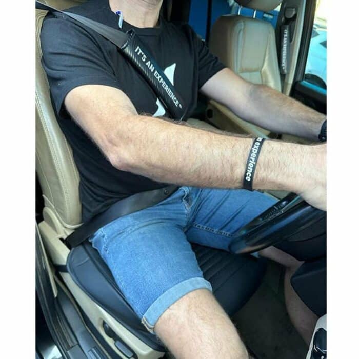 Killer Deals "It's An Experience" Padded Car Seat Belt Cover Protector - Image 5