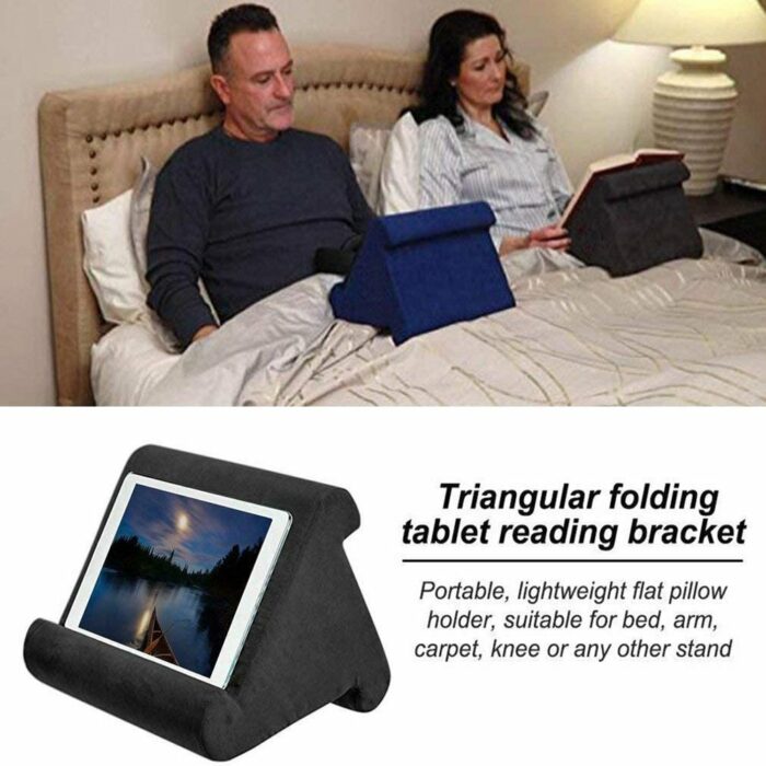 Killer Deals Multi-Angle Soft Microfibre Pillow Lap Stand Tablet Holder - Image 4