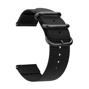 14941 Killer Deals 20mm Replacement Nylon Strap for Garmin Vivoactive 3- Black