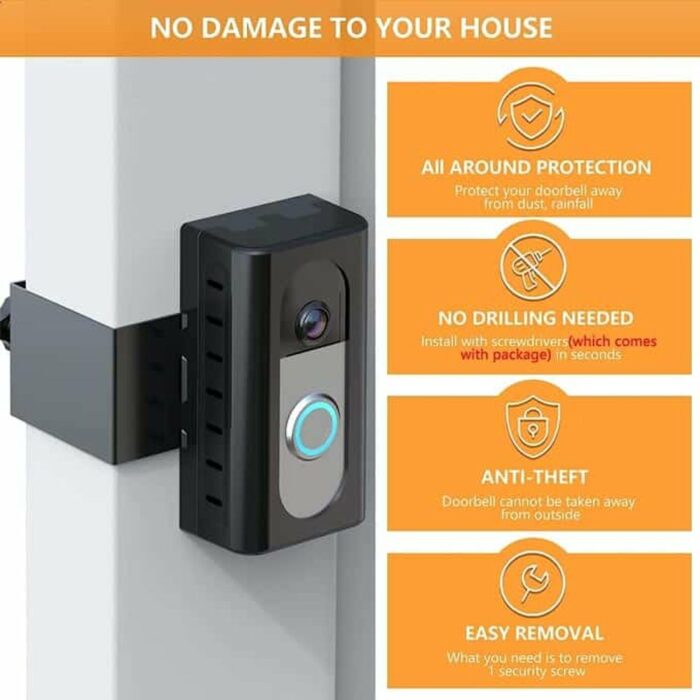 Killer Deals Anti-Theft Video Doorbell Mount for Ring Video Doorbell 4 - Image 4