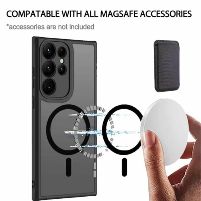 Killer Deals MagSafe Protective Back Cover Case for Samsung Galaxy S22 Ultra - Image 2