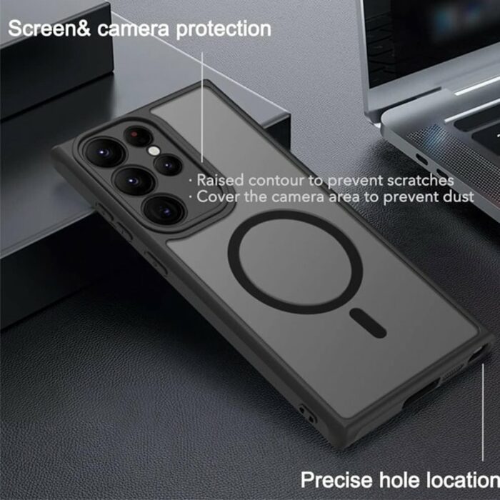 Killer Deals MagSafe Protective Back Cover Case for Samsung Galaxy S22 Ultra - Image 3