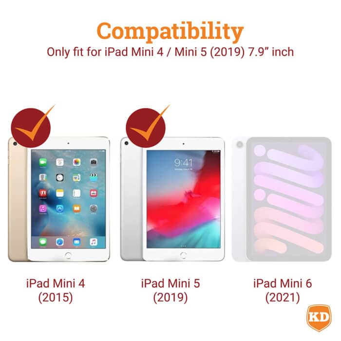 Killer Deals Protective Cover with Strap for iPad Mini 4 / Mini 5 7.9'' - Image 7