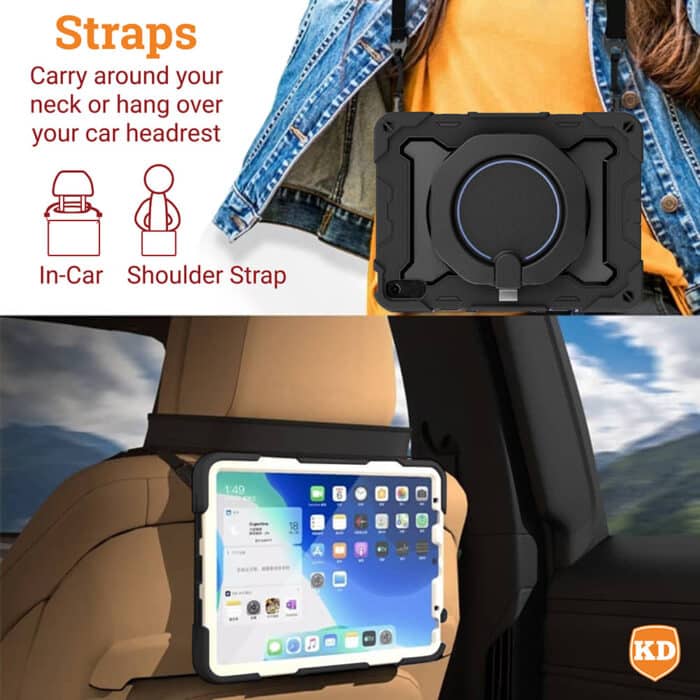 Killer Deals Protective Cover/ Case with Strap & Kickstand for Lenovo M9 - Image 6