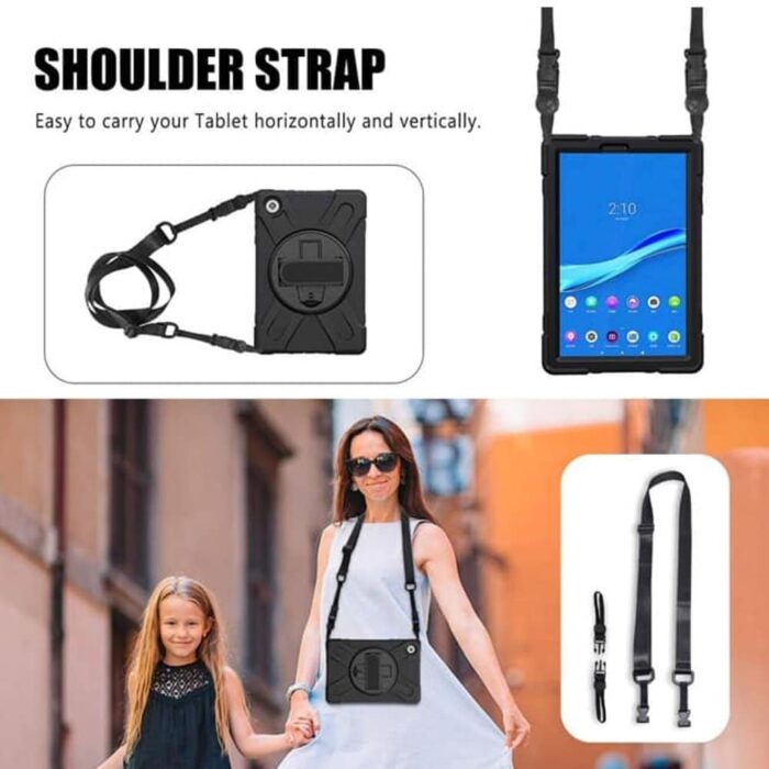 Killer Deals Protective Cover Case with Strap for Samsung Galaxy Tab S9+ - Image 9