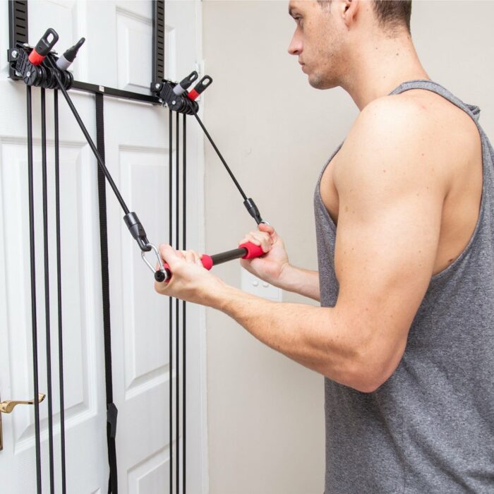 Killer Deals Jake Tower 200 Exercises Door Gym Fitness Resistance Workout- (Second Hand) - Image 6