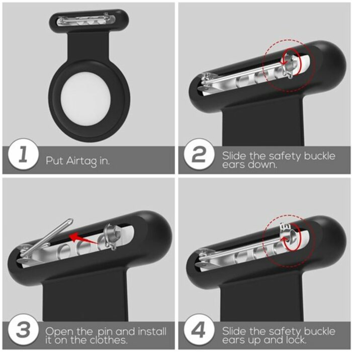 Killer Deals Protective Silicone Case Holder GPS Tracker for Apple AirTag - Image 6