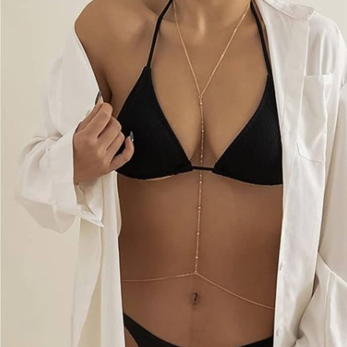 Killer Deals Party Festival Rave Boho Sexy Single Layer Body Chain - Image 3