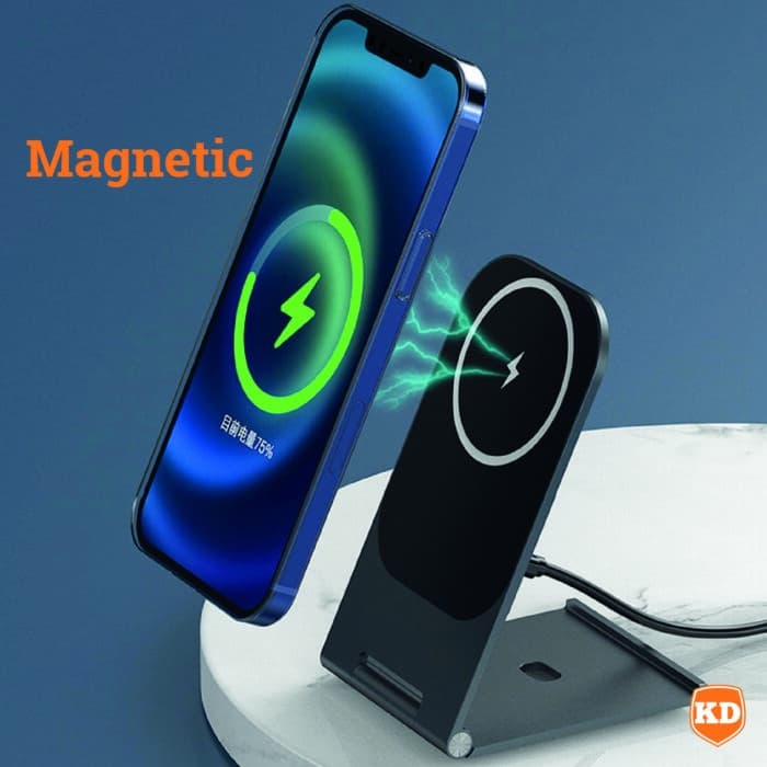 Killer Deals 15W MagSafe Magnetic Folding Wireless Charger Stand for iPhone - Image 4