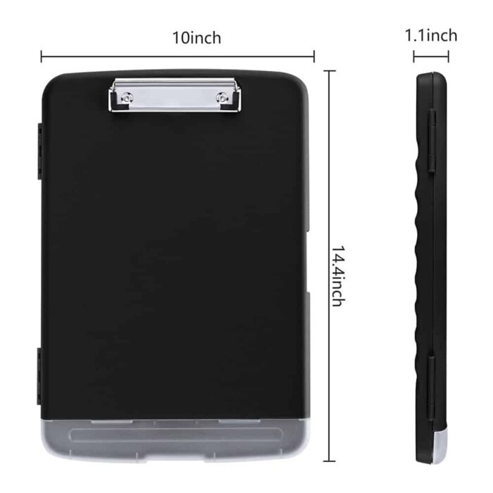 Killer Deals A4 Document Binder Clipboard- Pen Holder & Storage Compartment - Image 6