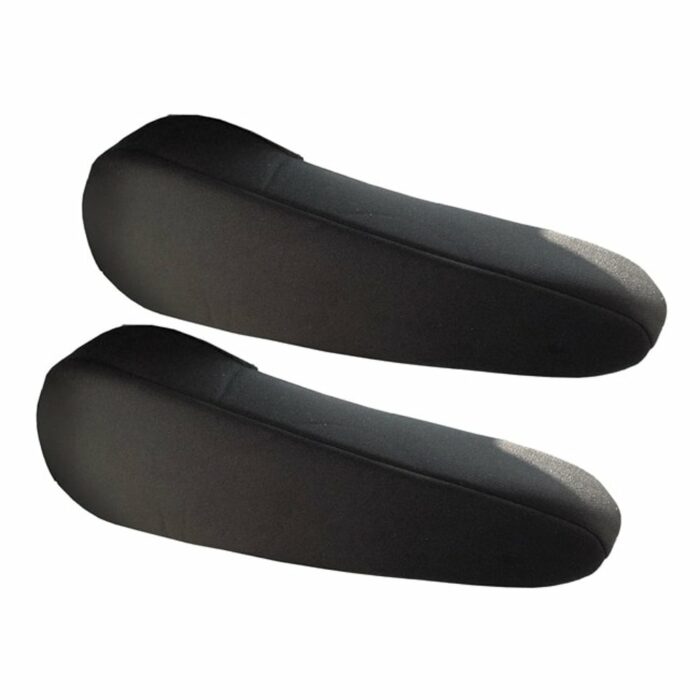Killer Deals Semi-Universal Car Armrest Cover Seat Protectors-2 Pack- Black