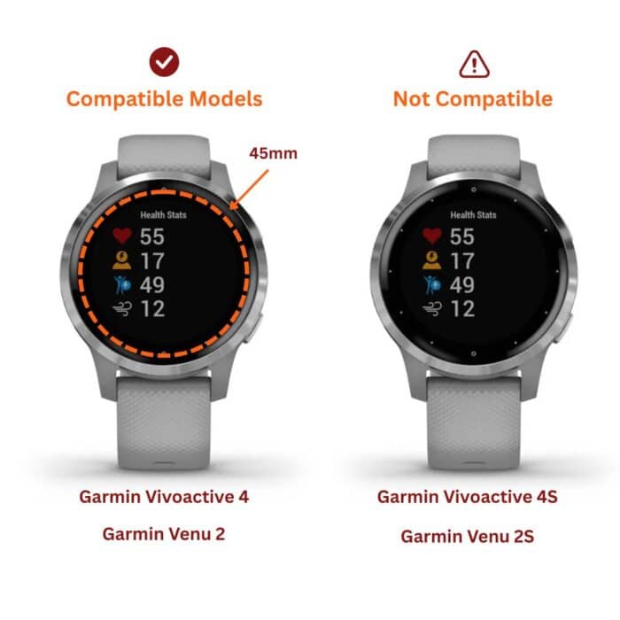 Killer Deals 45mm Protective TPU Case for Garmin Vivoactive 4/ Venu 2 - Image 6