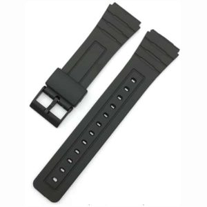 15168 Killer Deals 14mm Universal Watch Silicone Strap Replacement Band- Black
