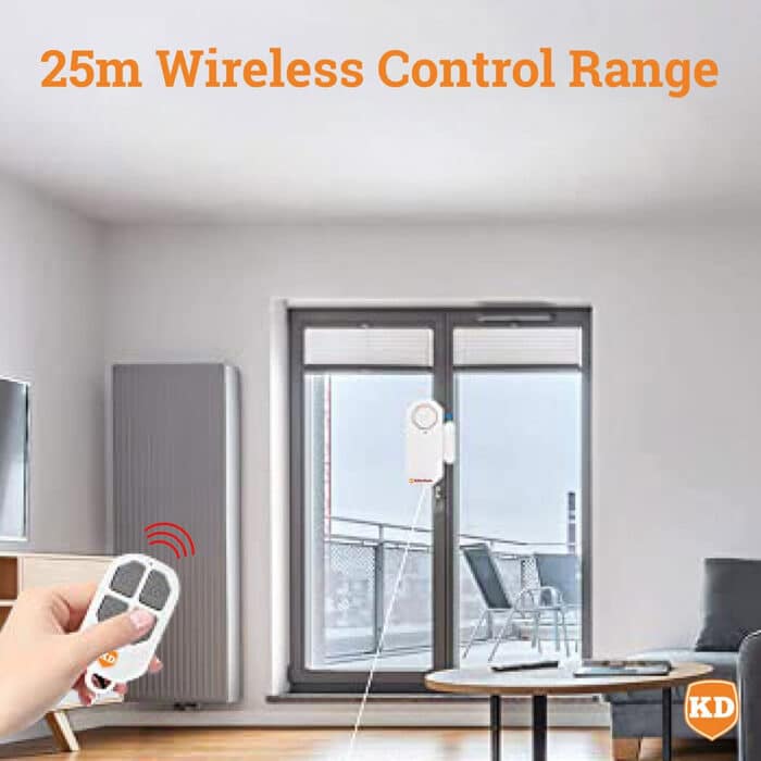 Killer Deals Door Window Cabinet Alarm Doorbell SOS with Remote - Image 11