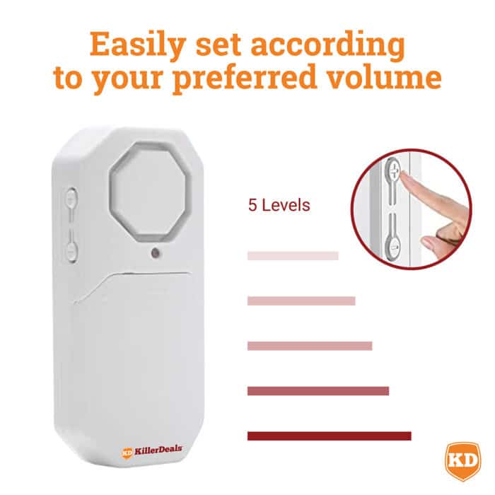 Killer Deals Door Window Cabinet Alarm Doorbell SOS with Remote - Image 4