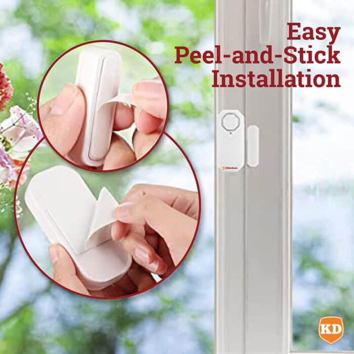 Killer Deals Door Window Cabinet Alarm Doorbell SOS with Remote - Image 9