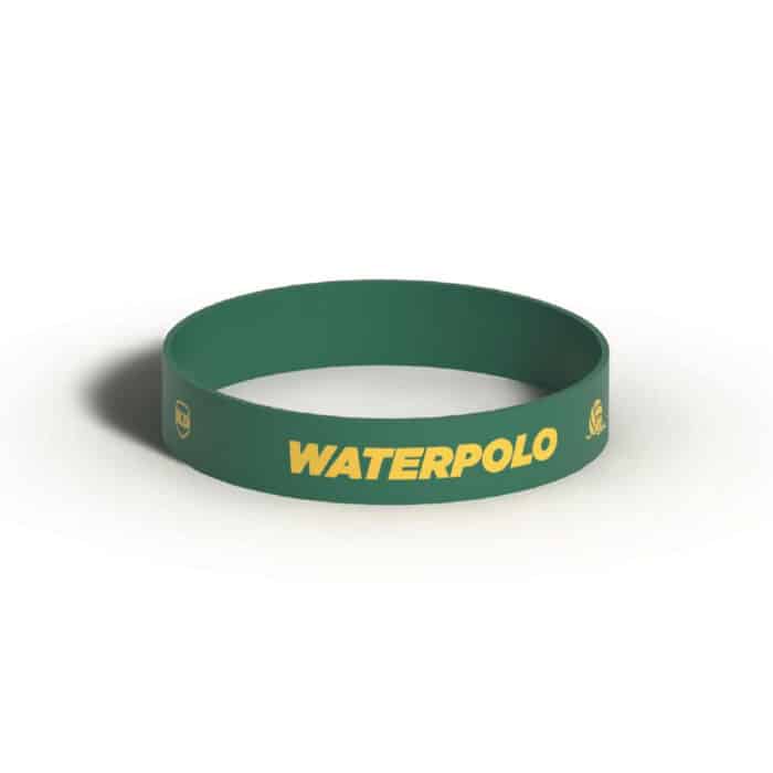 Killer Deals Debossed "Waterpolo" Silicone Wristband Bracelet- 3 Pack - Image 4