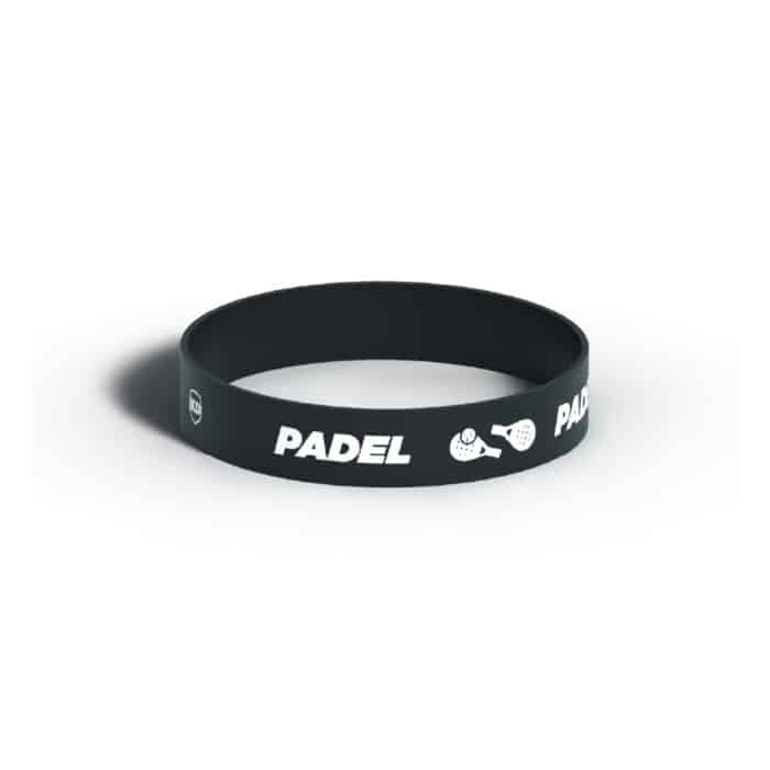 Killer Deals Debossed "Padel" Silicone Wristband Bracelet- 3 Pack - Image 4