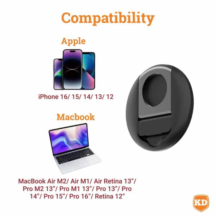Killer Deals iPhone MagSafe Camera Mount for MacBook Pro/ Air- iPhone to Webcam - Image 7