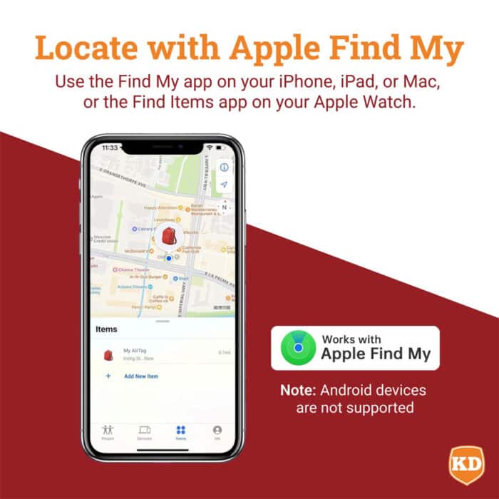 Killer Deals GPS Tracker Tag & Case for Apple Find My- Anti-Loss Cars Pets Kids - Image 5