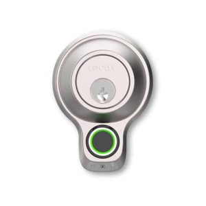 15295-700×700-1 Killer Deals Lockly Bluetooth Deadbolt Smart Door Lock with 3D Fingerprint- Satin Nickel