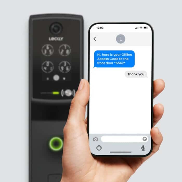 Killer Deals Lockly Rechargeable Smart Video Door Lock- Biometric Keyless - Image 5