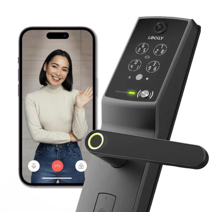 Killer Deals Lockly Rechargeable Smart Video Door Lock- Biometric Keyless - Image 2
