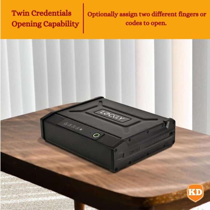 Killer Deals Lockly Home Smart Safe with Wi-Fi & Fingerprint Scanner & PIN - Image 12