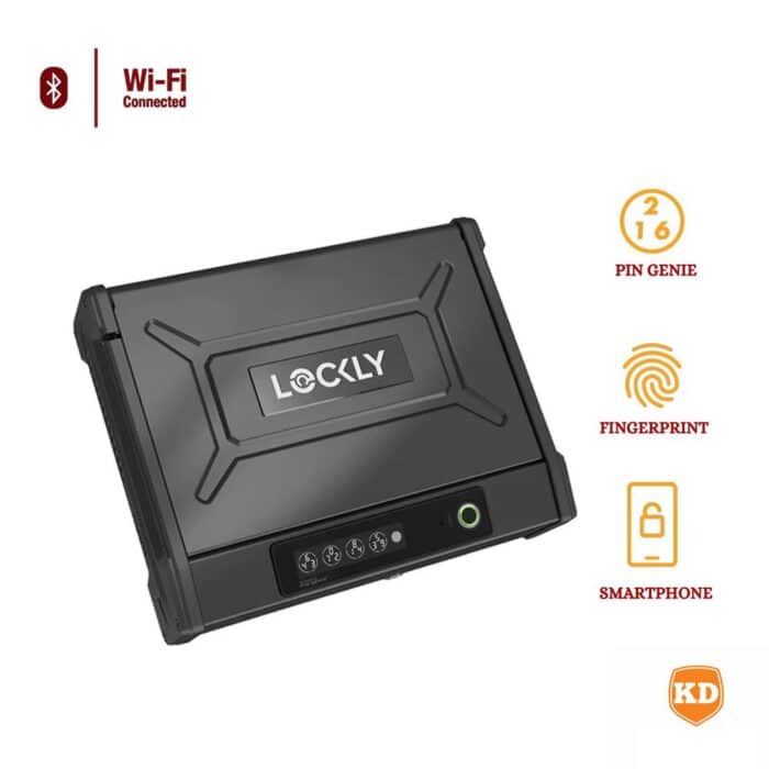 Killer Deals Lockly Home Smart Safe with Wi-Fi & Fingerprint Scanner & PIN - Image 3