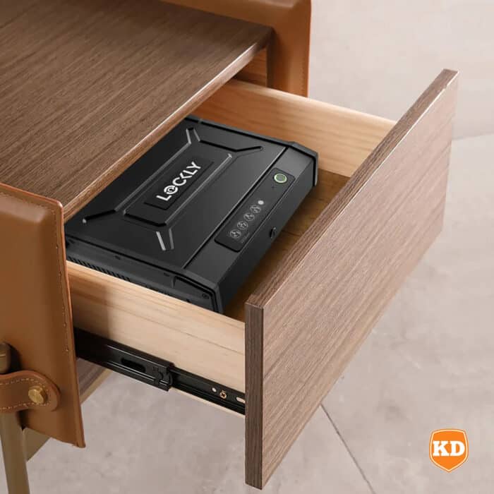 Killer Deals Lockly Home Smart Safe with Wi-Fi & Fingerprint Scanner & PIN - Image 5