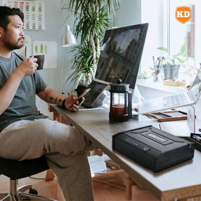 Killer Deals Lockly Home Smart Safe with Wi-Fi & Fingerprint Scanner & PIN - Image 7