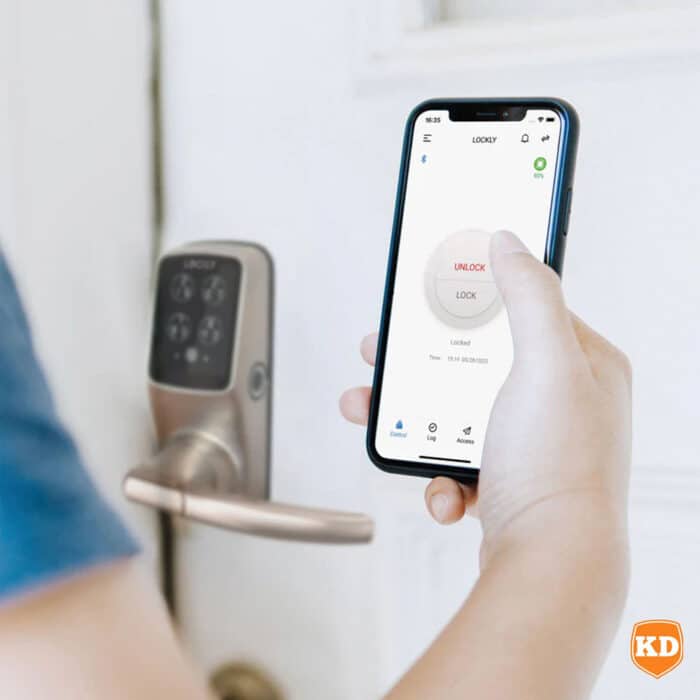 Killer Deals Peek-Proof Lockly Secure Plus Biometric PIN Genie Smart Lock - Image 7