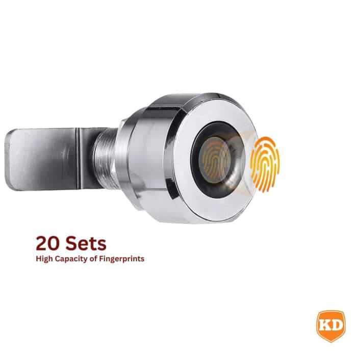 Killer Deals Rechargeable Fingerprint Smart Lock for Drawer Cabinet Home Office - Image 7
