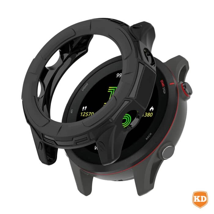 Killer Deals Garmin Forerunner 255 Protective Shock-Absorbing TPU Case - Black - Image 2