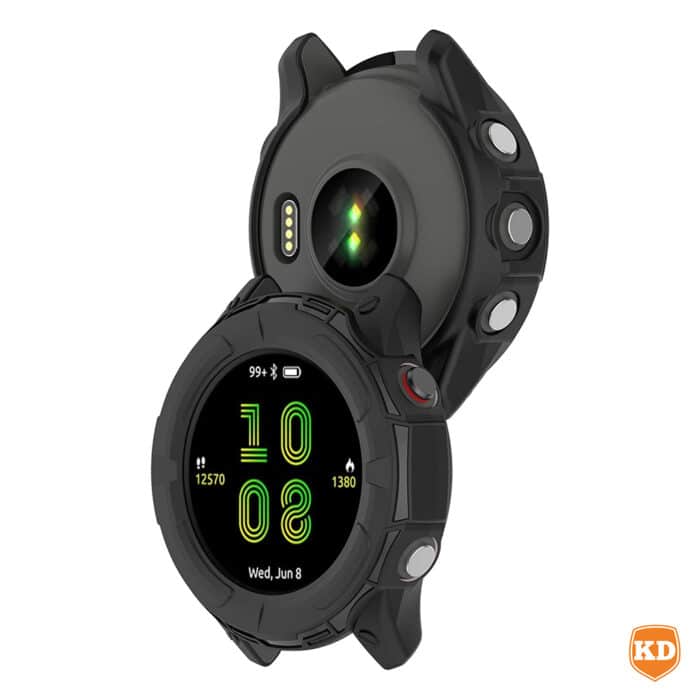 Killer Deals Garmin Forerunner 255 Protective Shock-Absorbing TPU Case - Black - Image 4
